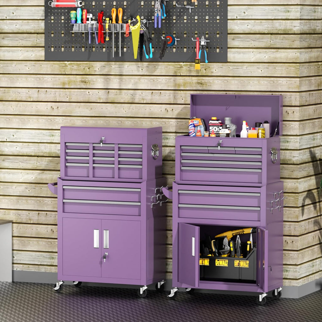 Master Crafter’s Tool Chest with Locking Wheels